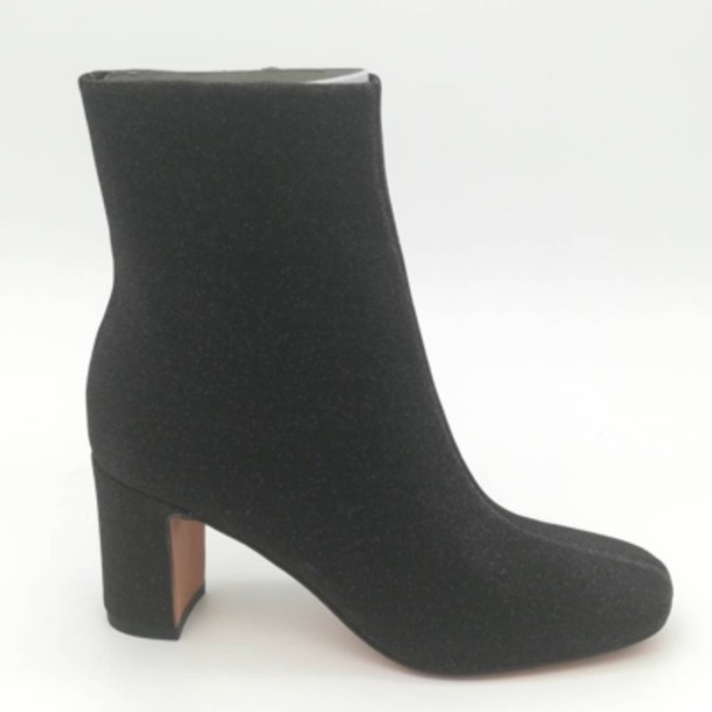 Marc Fisher Shoes Womens Ankle Boots Booties Black‎ Block High Heel 6.5 New